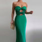 Vestido Longo de Cetim