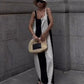 Vestido Longo Listrado