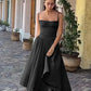  Vestido Longo Corset Retro 