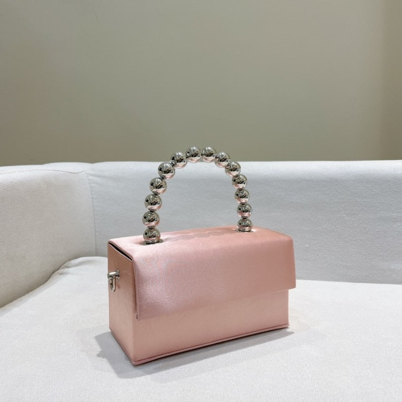 Mini Bolsa Strass Laço