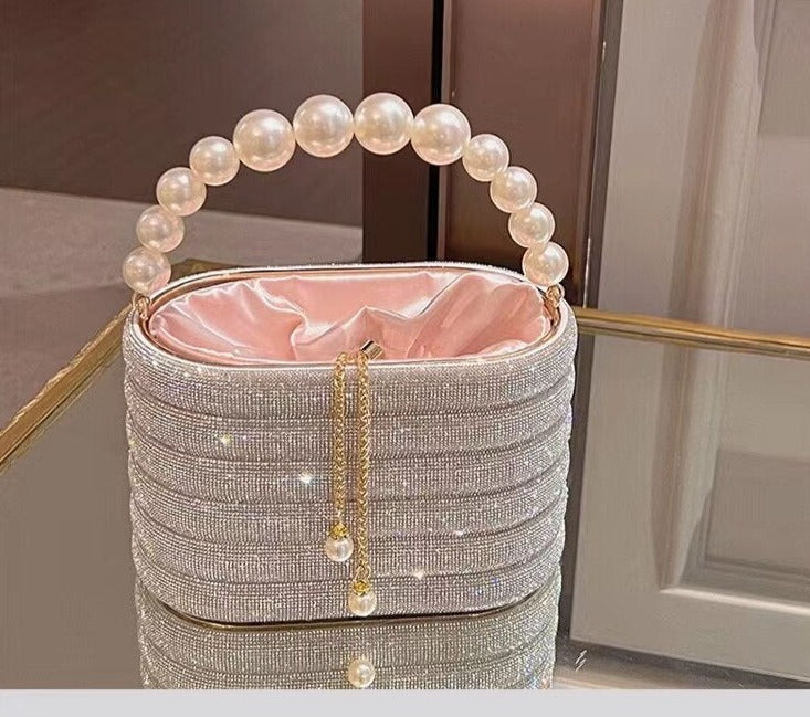 Bag de Balde Strass e Perola