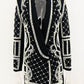 Blazer Tati Preto com Branco