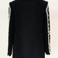 Blazer Tati Preto com Branco