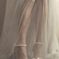 Sandália Peep Toe Pérola 