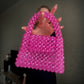 Bag de Miçangas Rosa