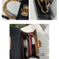 Bolsa de Bambu Avestruz Croco