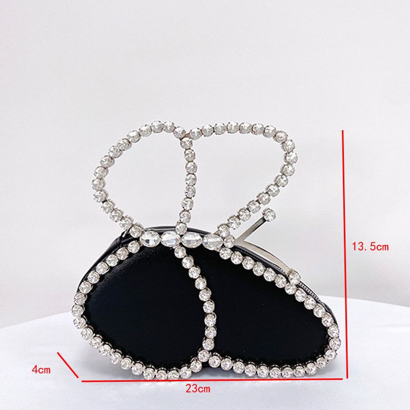 Bolsa Borboleta Strass