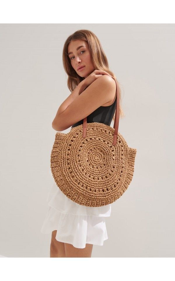 Bolsa de Ombro Palha