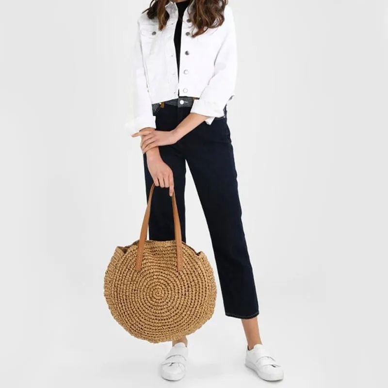 Bolsa de Ombro Palha