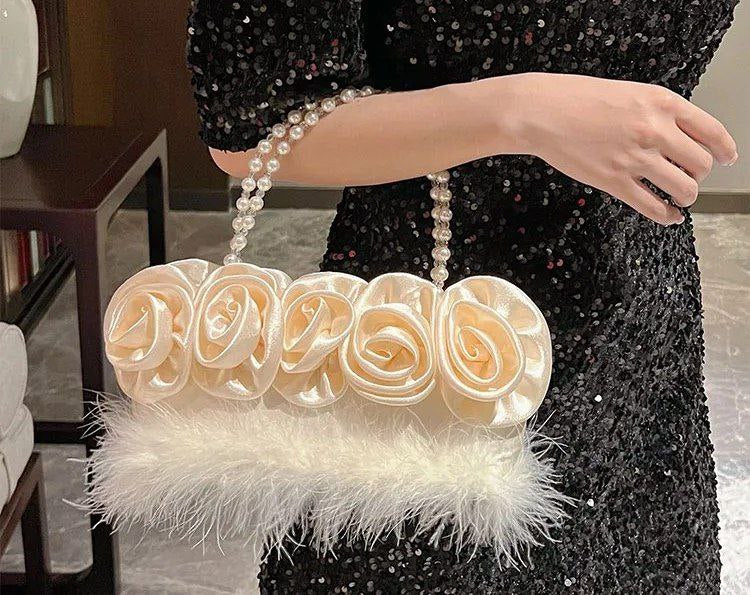 Clutch Flor e Plumas