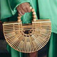 Bag Meia Lua de Palha
