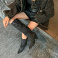 Bota Cano Alto Over The knee de Strass