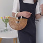 Bag Meia Lua de Palha