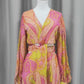Vestido Chiffon Plissado