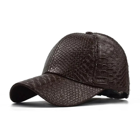 Boné De Couro Fitted hats