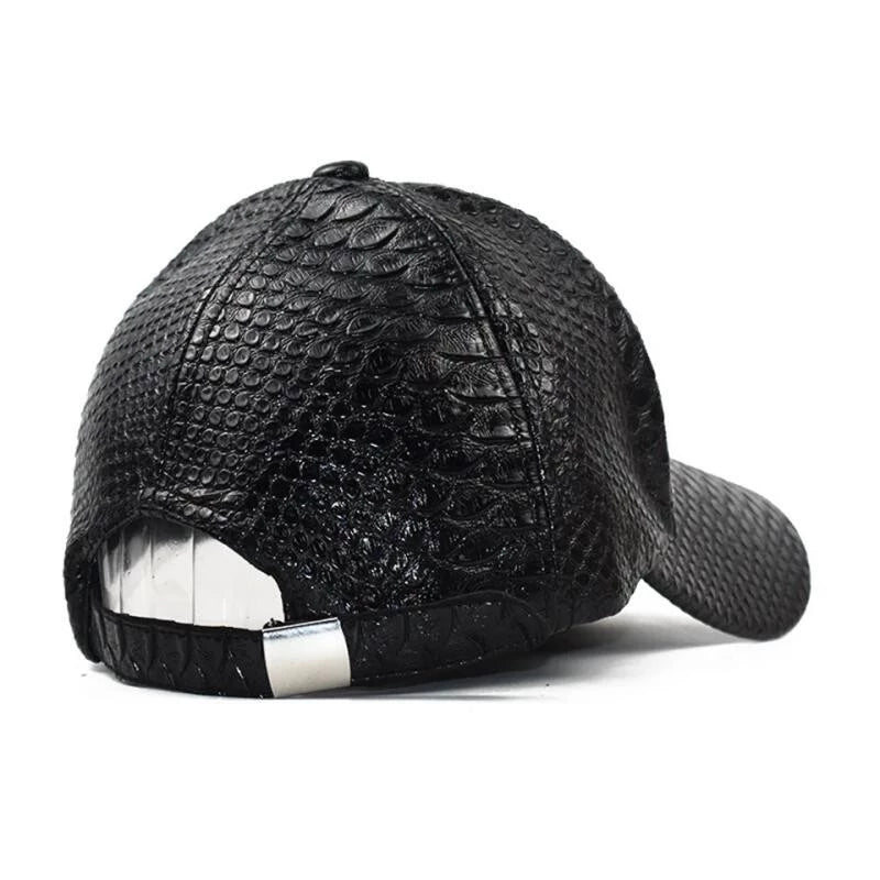 Boné De Couro Fitted hats