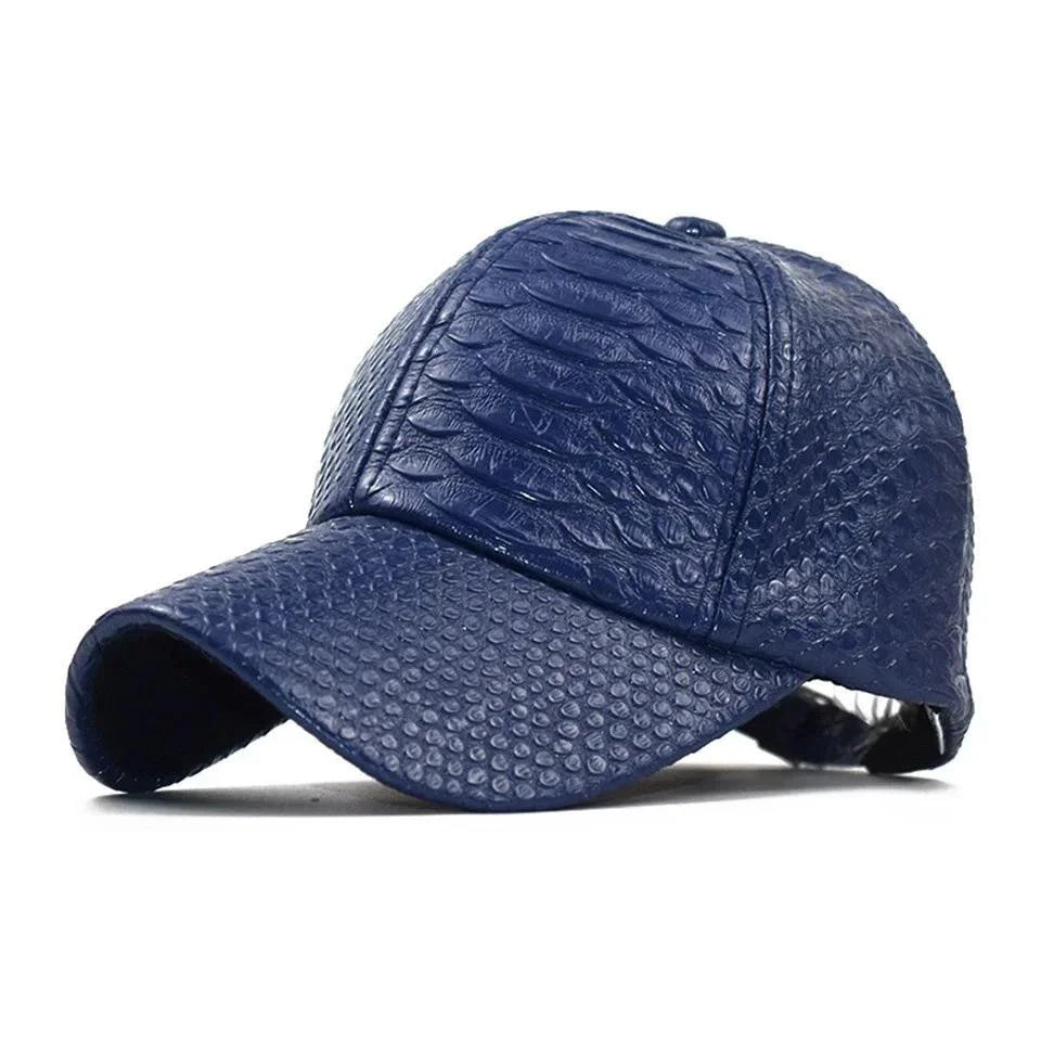 Boné De Couro Fitted hats