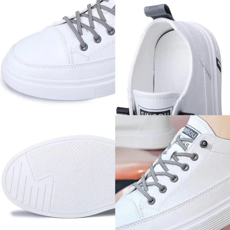 Tênis Casual de Couro Vulcan