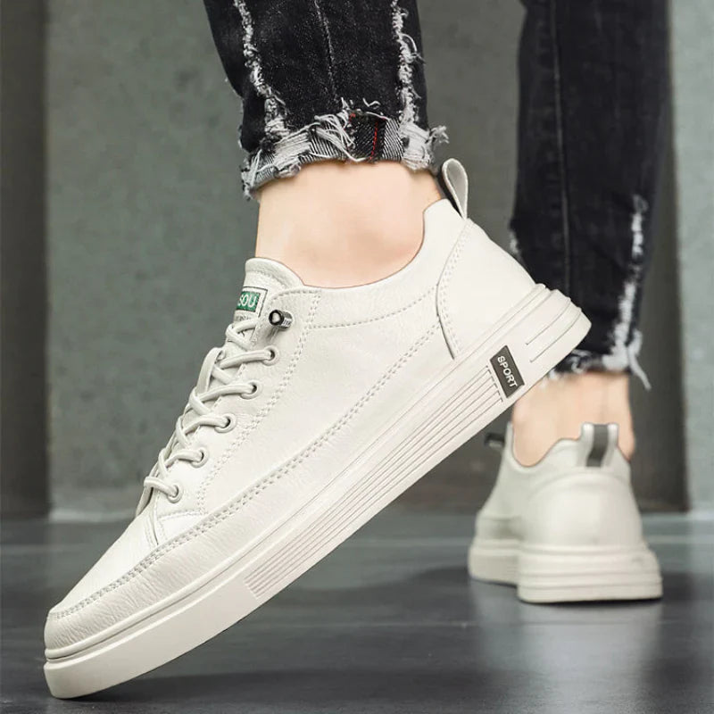 Tênis Casual de Couro Vulcan