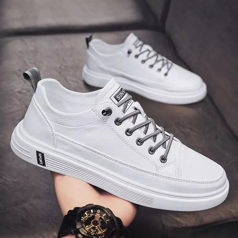 Tênis Casual de Couro Vulcan