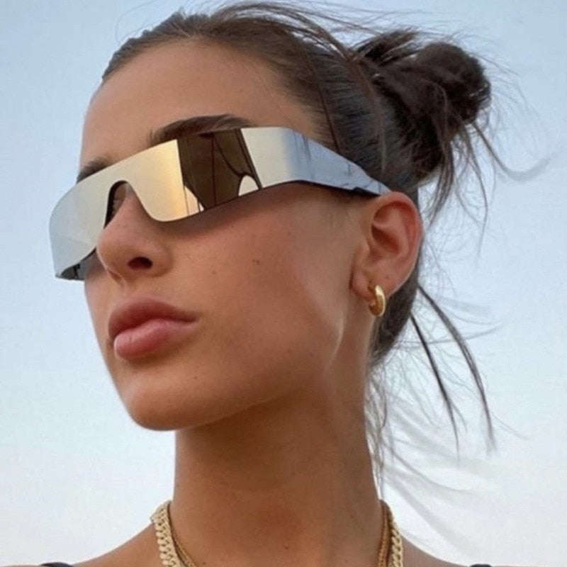 Óculos de Sol Feminino Prata